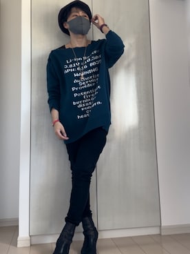 「SHAREEF（シャリーフ）のアイテム」を使った、kei_nishimuraさん（メンズ・173cm）の秋コーディネート