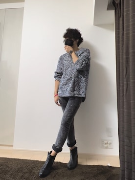 「SHAREEF（シャリーフ）のアイテム（パンツ）」を使った、kei_nishimuraさん（メンズ・173cm）の夏コーディネート