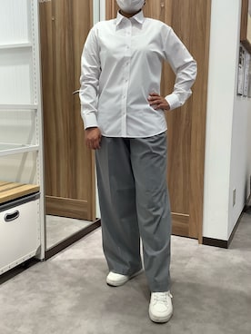 TOKYO SHIRTS 成田イオンモール店さん（レディース・156cm）の秋コーディネート
