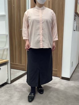 「東京シャツ」｜TOKYO SHIRTS 成田イオンモール店さん（レディース・155cm）の春コーディネート