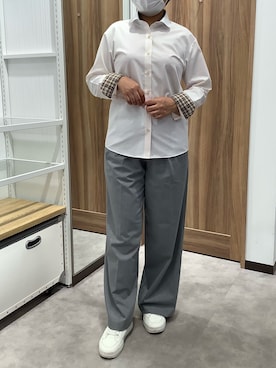 TOKYO SHIRTS 成田イオンモール店さん(レディース・156cm)の秋コーディネート