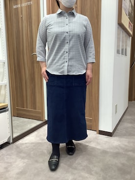 TOKYO SHIRTS 成田イオンモール店さん（レディース・155cm）の夏コーディネート