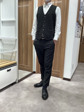 TOKYO SHIRTS 成田イオンモール店さん(メンズ・173cm)の秋コーディネート
