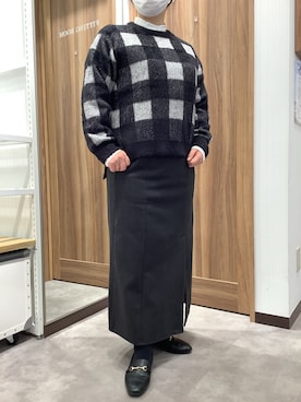 TOKYO SHIRTS 成田イオンモール店さん(レディース・155cm)の冬コーディネート