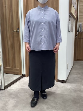 「東京シャツ」｜TOKYO SHIRTS 成田イオンモール店さん（レディース・155cm）の春コーディネート