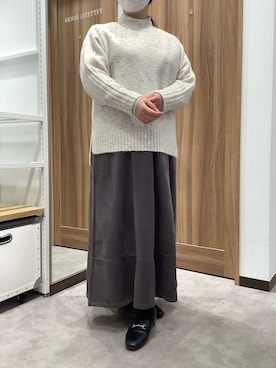 「ネップ」｜TOKYO SHIRTS 成田イオンモール店さん（レディース・155cm）の秋コーディネート