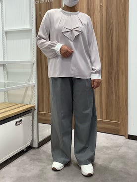 TOKYO SHIRTS 成田イオンモール店さん（レディース・156cm）の秋コーディネート