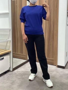 TOKYO SHIRTS 成田イオンモール店さん（レディース・156cm）の夏コーディネート