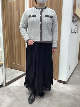 TOKYO SHIRTS 成田イオンモール店さん（レディース・155cm）の冬コーディネート