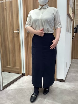 「ＵＶカット」｜TOKYO SHIRTS 成田イオンモール店さん（レディース・155cm）の夏コーディネート
