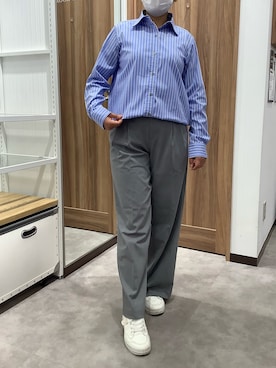 TOKYO SHIRTS 成田イオンモール店さん（レディース・156cm）の秋コーディネート
