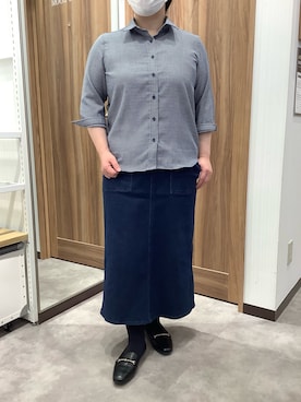 「千鳥柄」｜TOKYO SHIRTS 成田イオンモール店さん（レディース・155cm）の春コーディネート