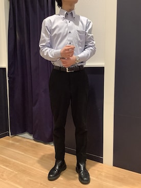 BRICK HOUSE by Tokyo Shirts 武蔵村山イオンモール店さん（メンズ・168cm）の春コーディネート