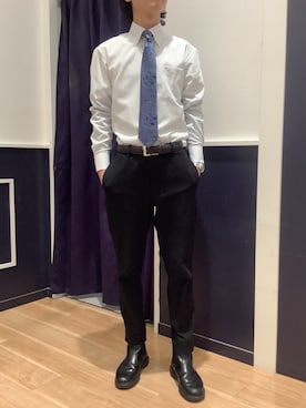 「ペイズリー」｜BRICK HOUSE by Tokyo Shirts 武蔵村山イオンモール店さん（メンズ・168cm）の春コーディネート