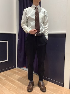 BRICK HOUSE by Tokyo Shirts 武蔵村山イオンモール店さん(メンズ・168cm)の秋コーディネート