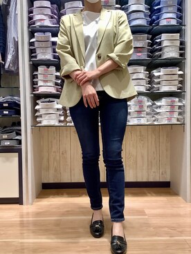 BRICK HOUSE by Tokyo Shirts 武蔵村山イオンモール店さん（レディース・156cm）の夏コーディネート