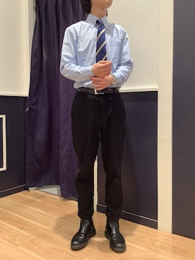 「BRICK HOUSE by TOKYO SHIRT（ブリックハウス）のアイテム」を使った、BRICK HOUSE by Tokyo Shirts 武蔵村山イオンモール店さん（メンズ・168cm）の春コーディネート