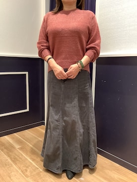 BRICK HOUSE by Tokyo Shirts 武蔵村山イオンモール店さん（レディース・156cm）の秋コーディネート