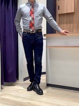 BRICK HOUSE by Tokyo Shirts 大日イオンモール店さん（メンズ・180cm）の冬コーディネート