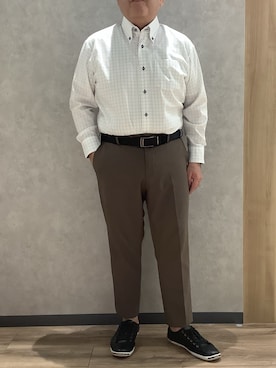 BRICK HOUSE by Tokyo Shirts 大日イオンモール店さん（メンズ・169cm）の秋コーディネート