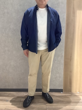 「ビジネスカジュアル」｜BRICK HOUSE by Tokyo Shirts 大日イオンモール店さん（メンズ・169cm）の秋コーディネート