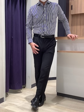 「カッタウェイ」｜BRICK HOUSE by Tokyo Shirts 大日イオンモール店さん（メンズ・176cm）の夏コーディネート