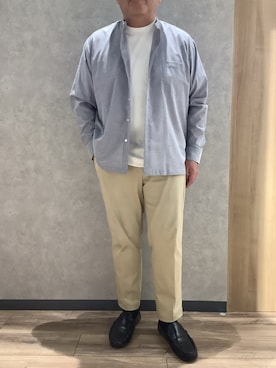 「ビジネスカジュアル」｜BRICK HOUSE by Tokyo Shirts 大日イオンモール店さん（メンズ・169cm）の秋コーディネート