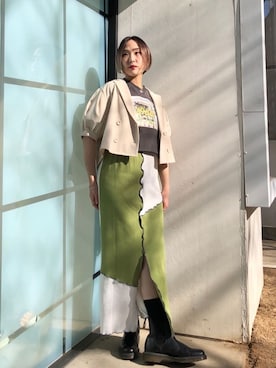 MAYUさん（レディース・154cm）の春コーディネート