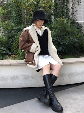 MAYUさん(レディース・154cm)の秋コーディネート