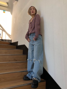 MAYUさん（レディース・154cm）の冬コーディネート