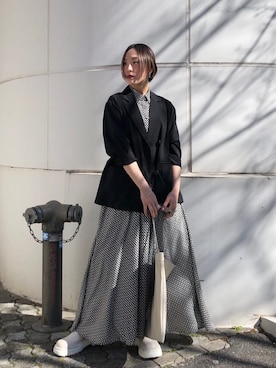 MAYUさん（レディース・154cm）の春コーディネート