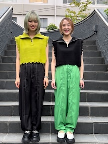 jouetie ジュエティ カラーペインターパンツ jouetie（ジュエティ）の「カラーペインターパンツ（スラックス
