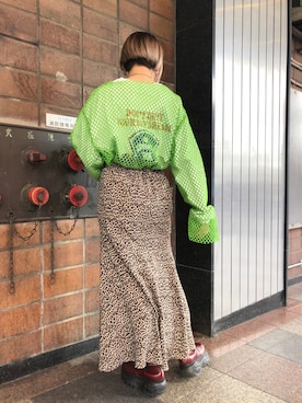 MAYUさん（レディース・154cm）の春コーディネート