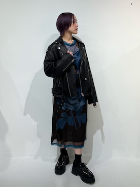 MAYUさん（レディース・154cm）の春コーディネート