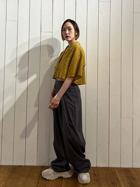 MAYUさん（レディース・154cm）の春コーディネート