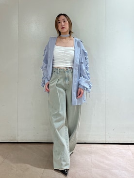MAYUさん（レディース・154cm）の春コーディネート