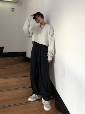 MAYUさん（レディース・154cm）の冬コーディネート