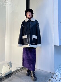 フェイクムートンチャイナジャケット｜ジュエティ（jouetie