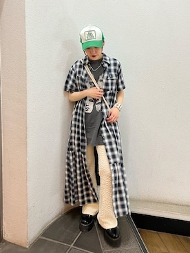 MAYUさん（レディース・154cm）の夏コーディネート