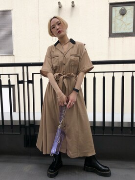 MAYUさん（レディース・154cm）の春コーディネート