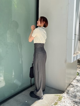 「jouetie（ジュエティ）のアイテム（スニーカー）」を使った、MAYUさん（レディース・154cm）の夏コーディネート