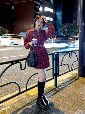 MAYUさん（レディース・154cm）の冬コーディネート