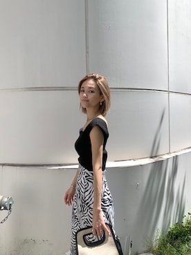 伊藤 奈那さん(レディース・154cm)の春コーディネート