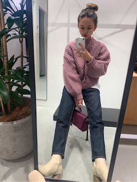 伊藤 奈那さん（レディース・154cm）の秋コーディネート