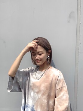 伊藤 奈那さん(レディース・154cm)の春コーディネート