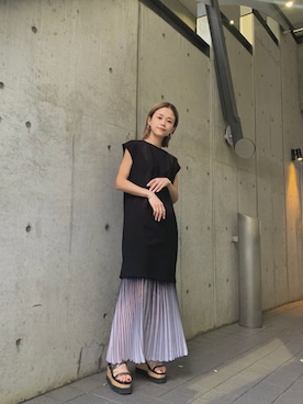 伊藤 奈那さん（レディース・154cm）の夏コーディネート