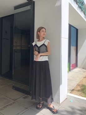 伊藤 奈那さん（レディース・154cm）の夏コーディネート