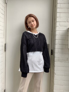 伊藤 奈那さん(レディース・154cm)の春コーディネート