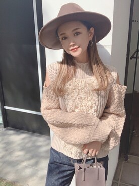 伊藤 奈那さん（レディース・154cm）の秋コーディネート