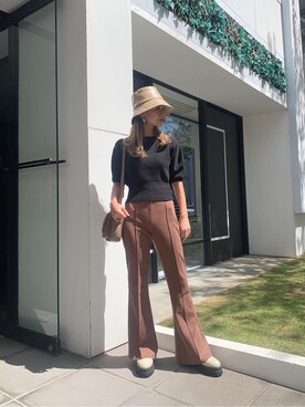伊藤 奈那さん(レディース・154cm)の秋コーディネート